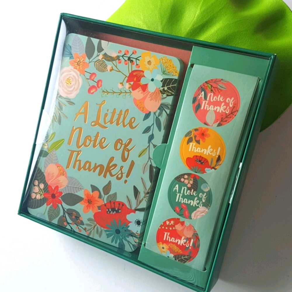 37 Pcs Thank You Cards Envelopes Stickers